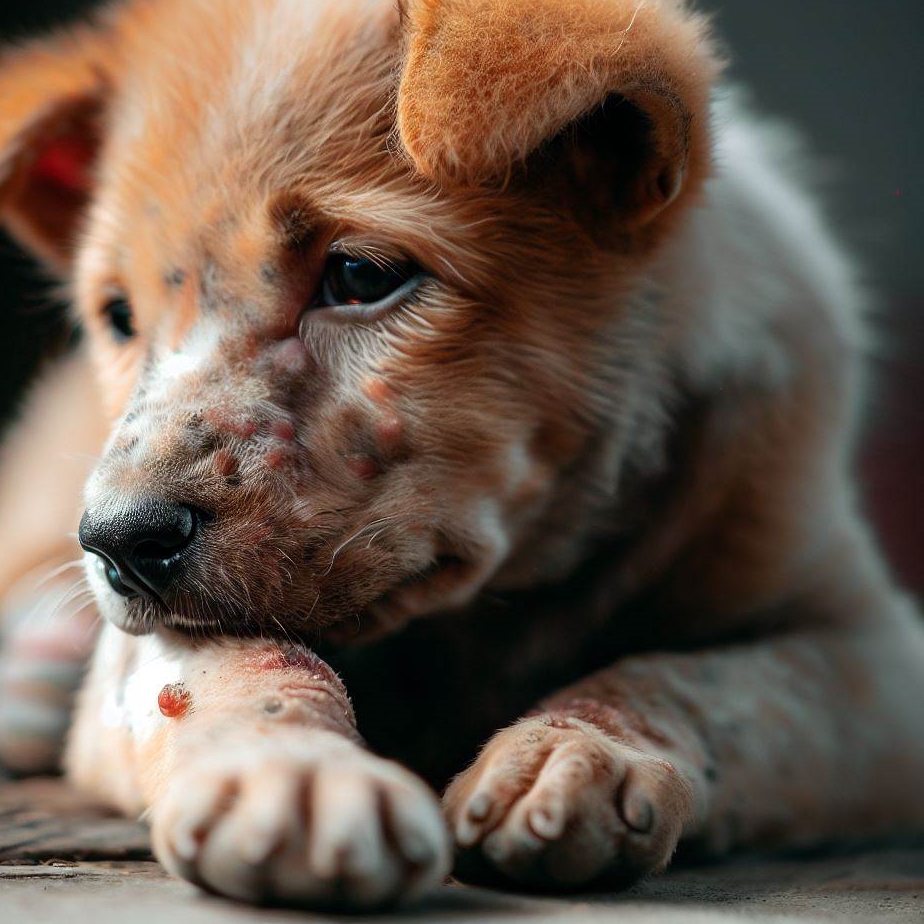 Choroby psów: Parwowiroza - objawy