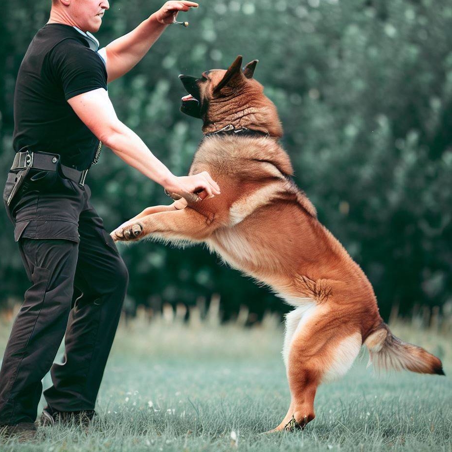 Szkolenie na psa obronnego