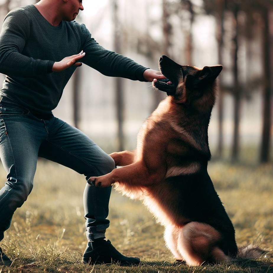 Szkolenie psa obronnego